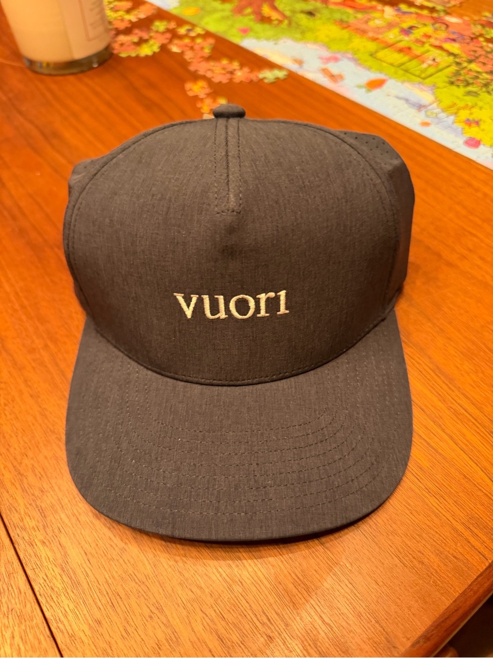 Vuori Charcoal Gray Logo Cap